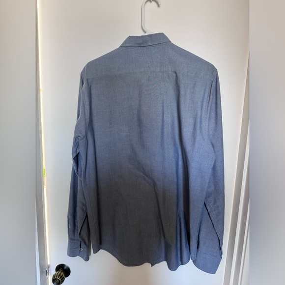 RVCA | Button Down Shirt | Casual | Blue | L - Picture 2 of 4